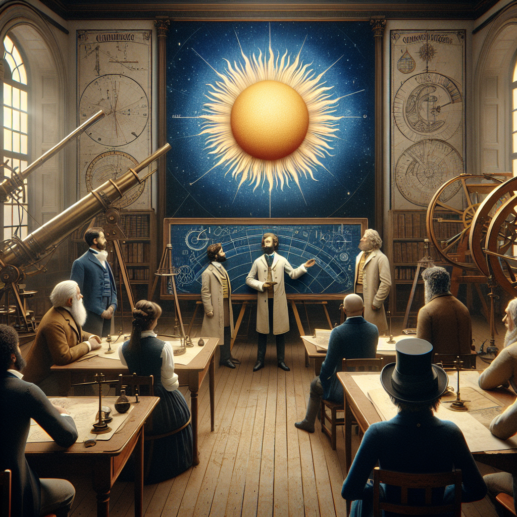Researchers Uncover the Mystery Behind the Sun's Blue Hue from 200 Years Ago
