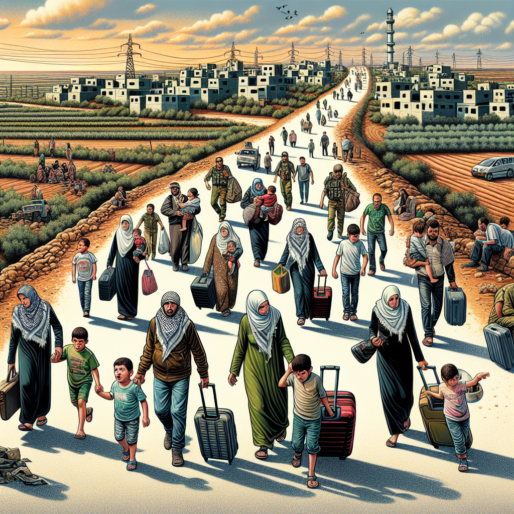 Return of Palestinians to Northern Gaza