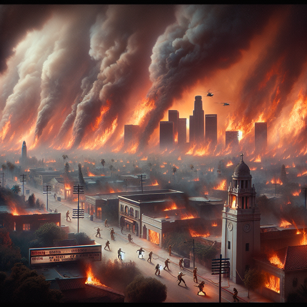 Rising Death Toll in Los Angeles Wildfires as Crews Battle Fierce Winds to Protect Homes and Landmarks