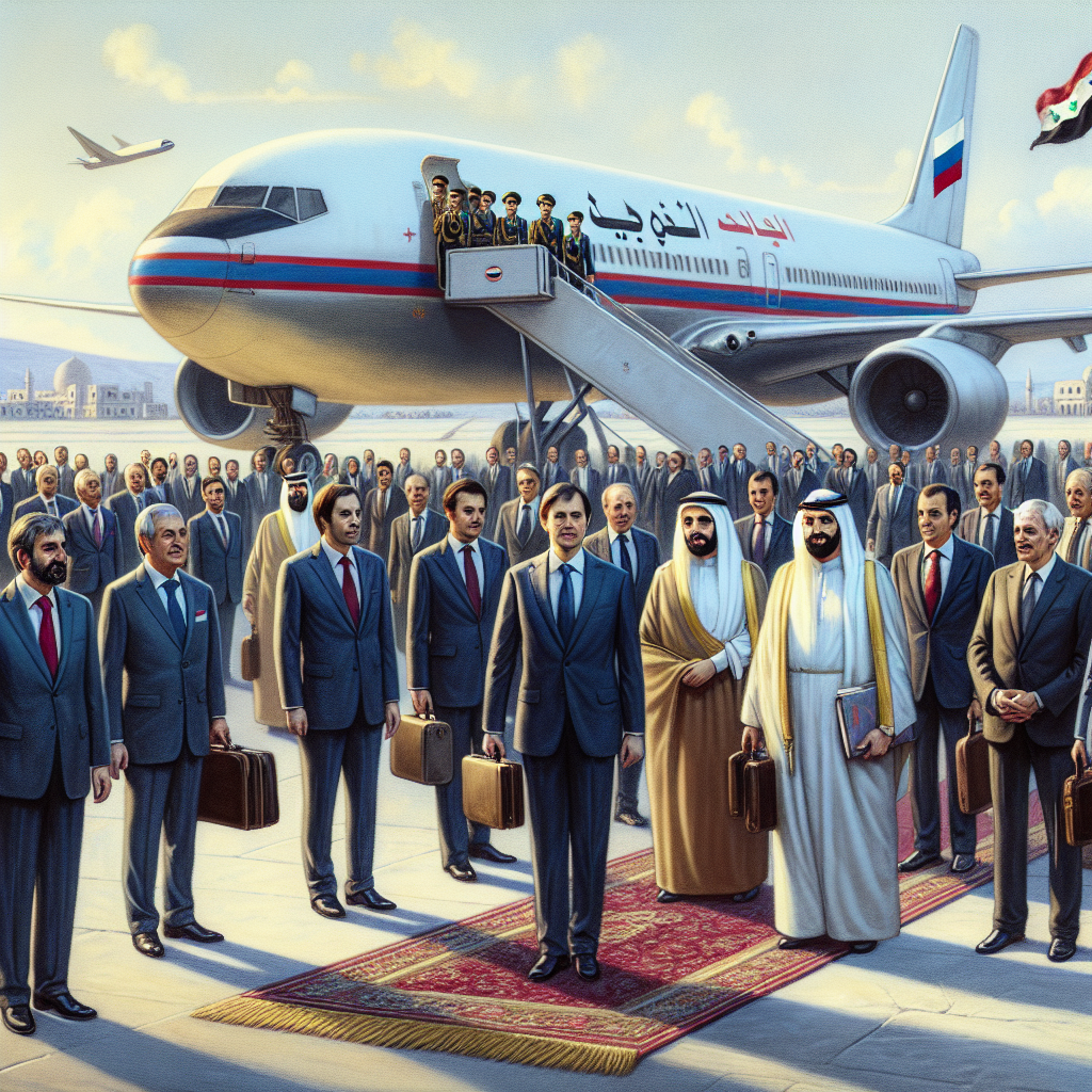 Russian Officials Conduct Diplomatic Visit to Syria