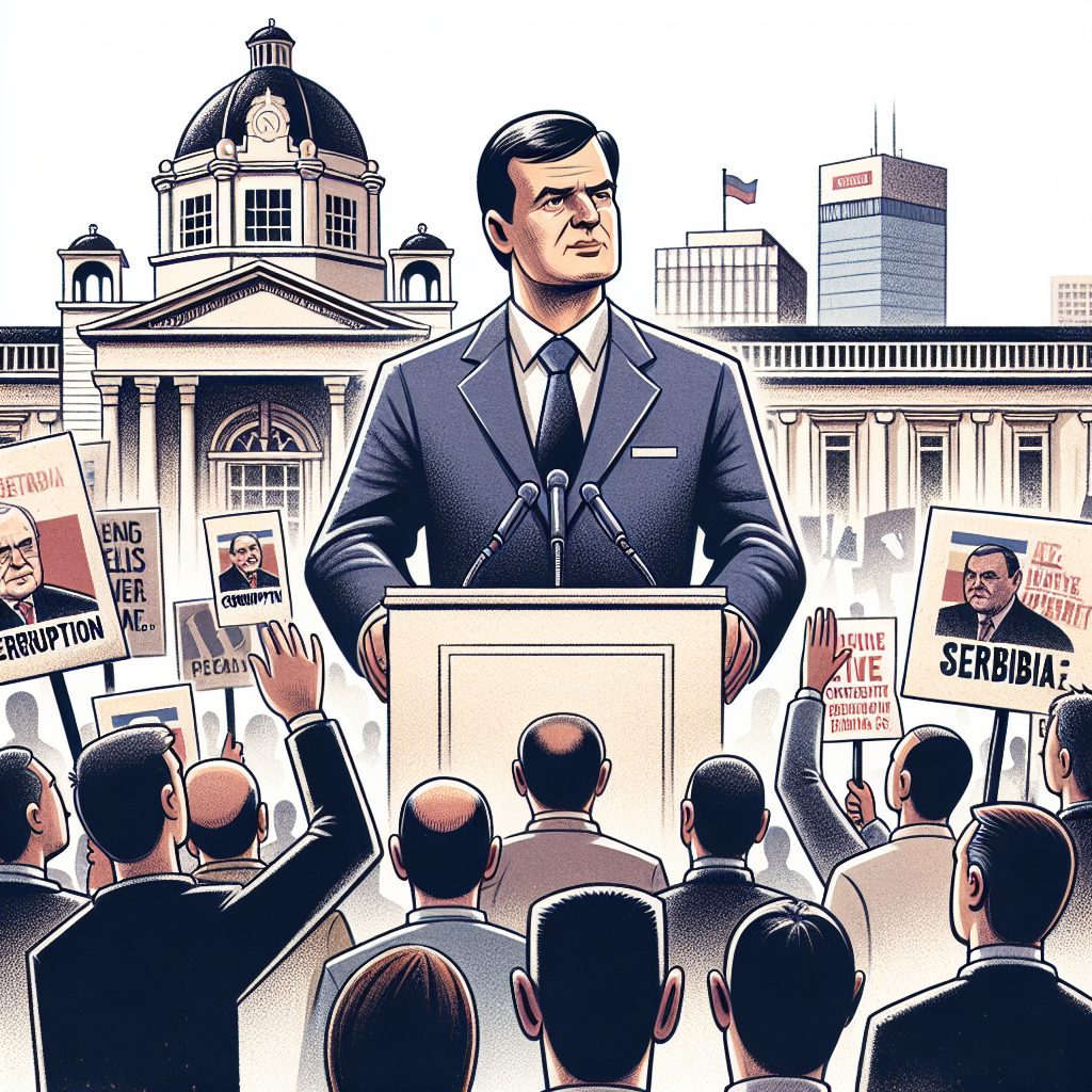 Serbian Prime Minister Milos Vucevic Steps Down Amid Anti-Corruption Protests