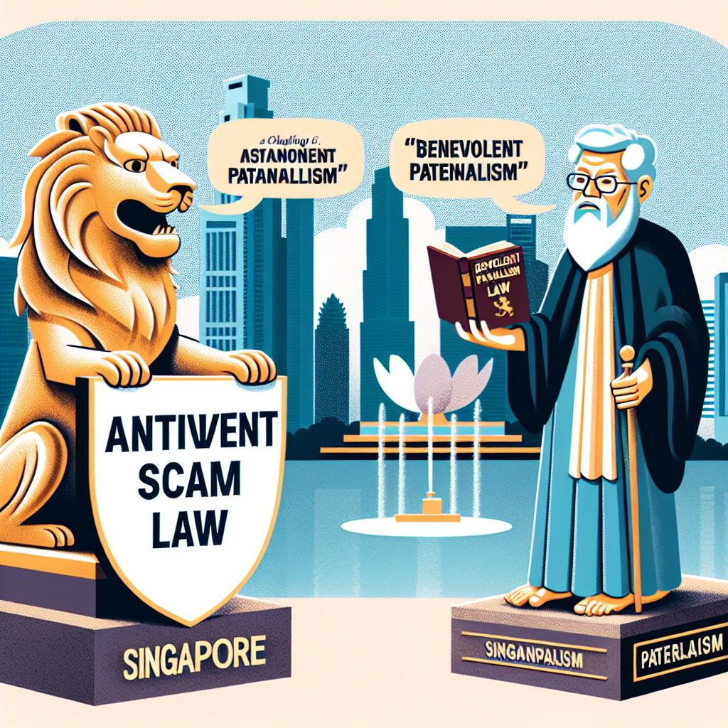 Singapore's Anti-Scam Law Challenges 'Benevolent Paternalism'