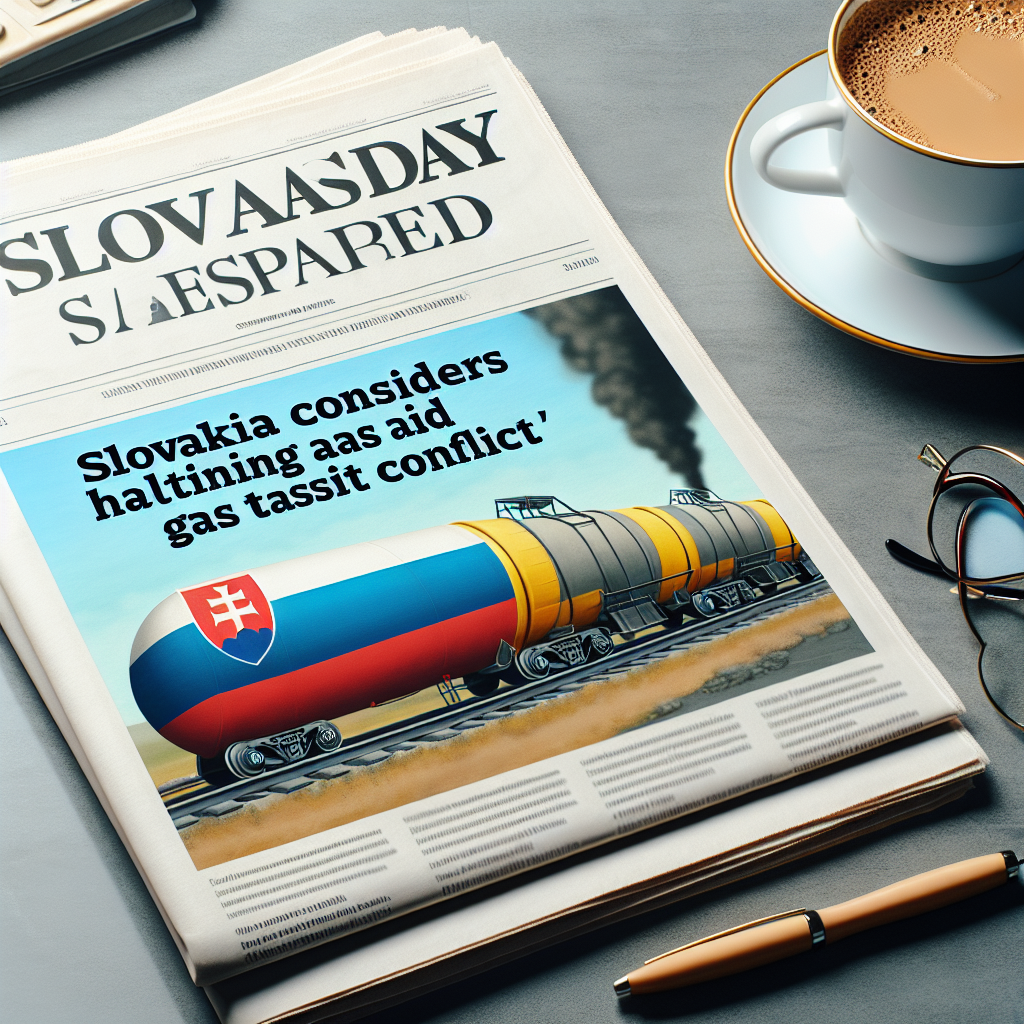 Slovakia Considers Halting Ukraine Aid Amid Gas Transit Conflict