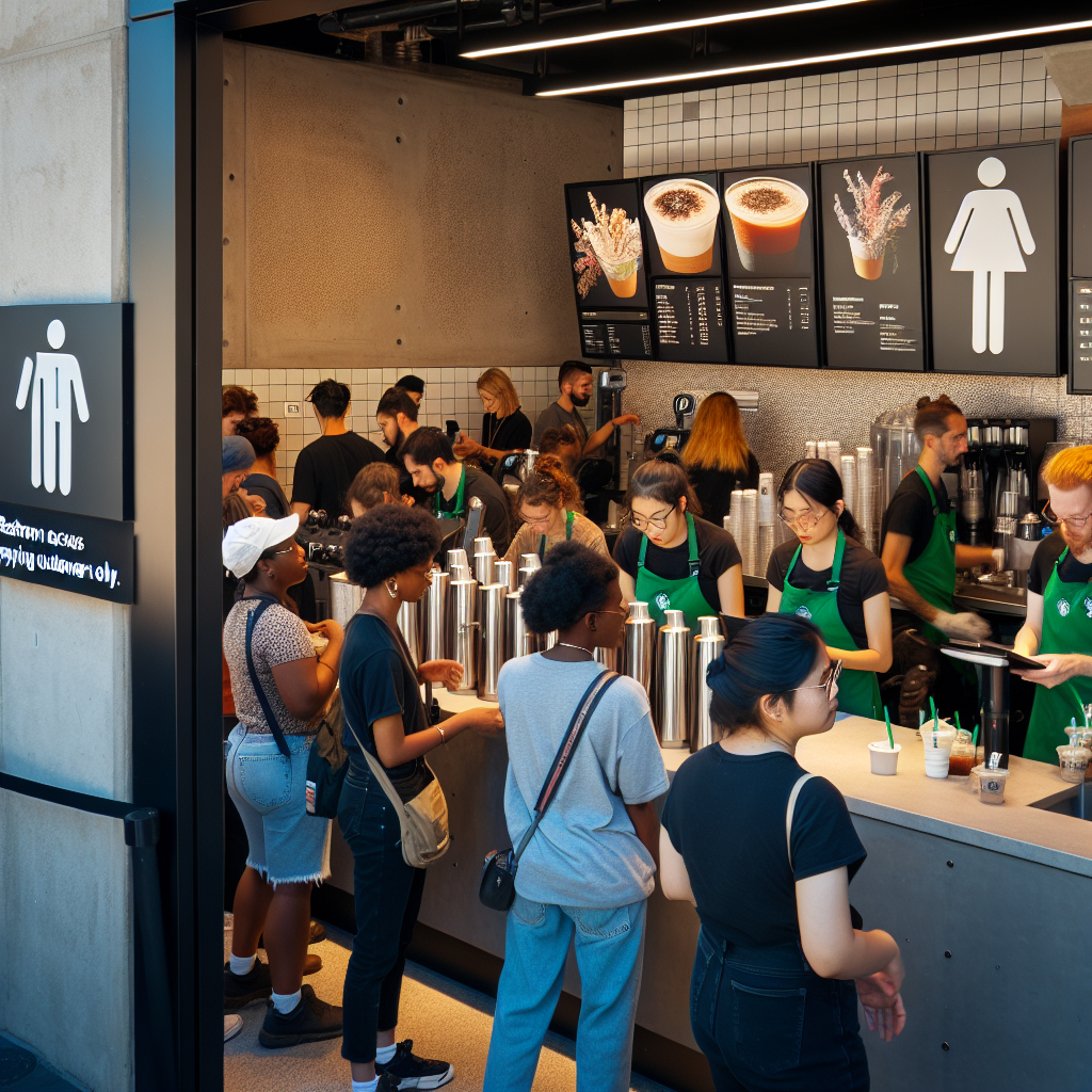 Starbucks Implements Purchase Requirement for Restroom Access