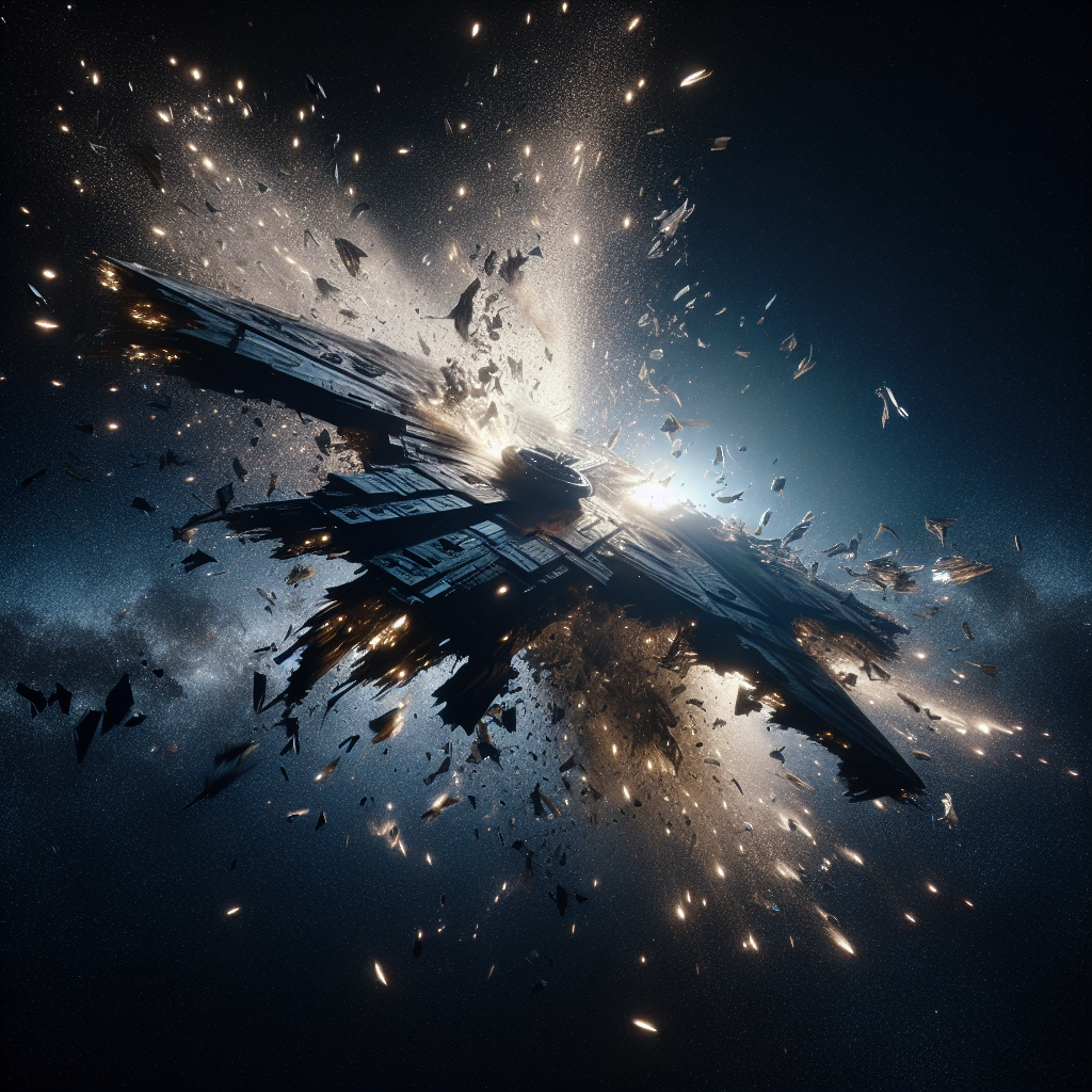 Starship Erupts in Spectacular Debris Display (VIDEOS)