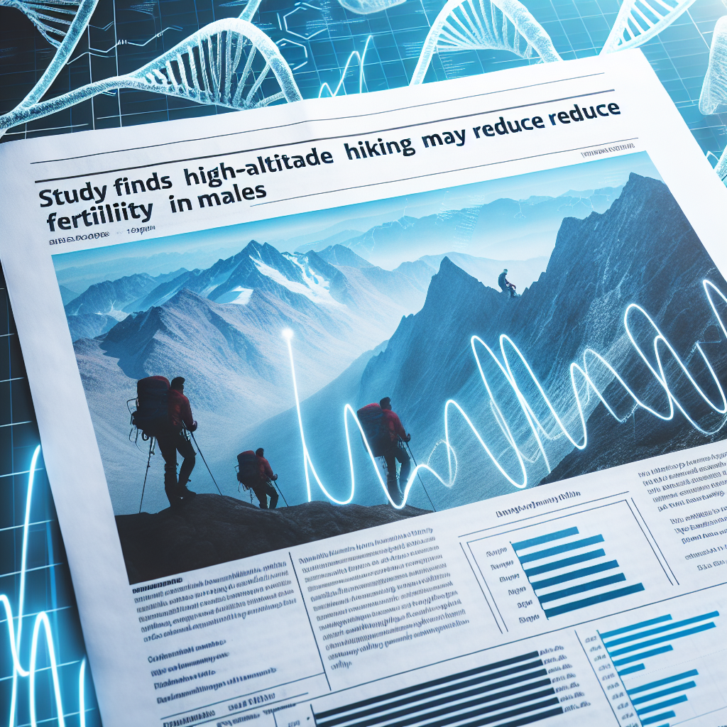 Study Finds High-Altitude Hiking May Reduce Male Fertility