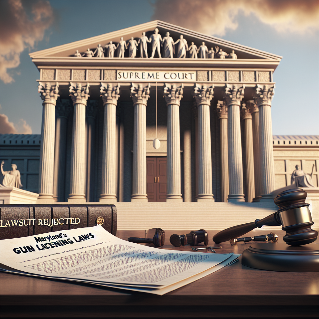Supreme Court Rejects Challenge to Maryland's Strict Gun Licensing Law