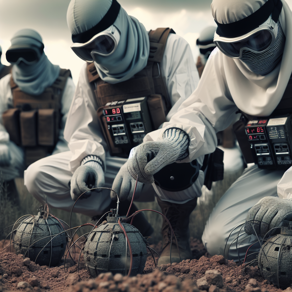 Syrian Engineers Neutralize Landmines Planted by Assad Regime