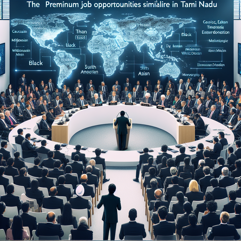 "Tamil Nadu Aims for Premium Job Opportunities: Industries Minister at Davos"