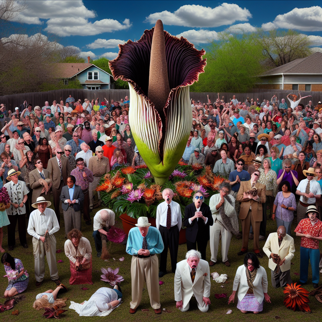 Thousands Gather to Experience the Stench of Rare Corpse Flower Bloom