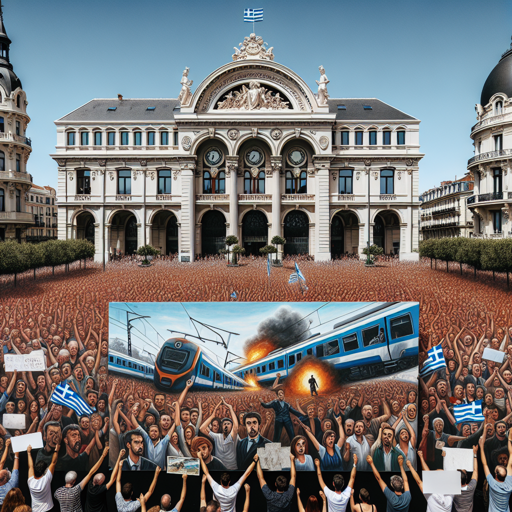 Thousands of Greeks Demand Justice for Tempe Train Crash Victims