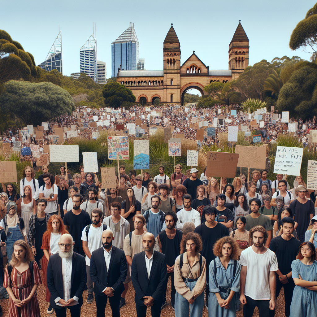 Thousands Rally Against 'Invasion Day' in Australia