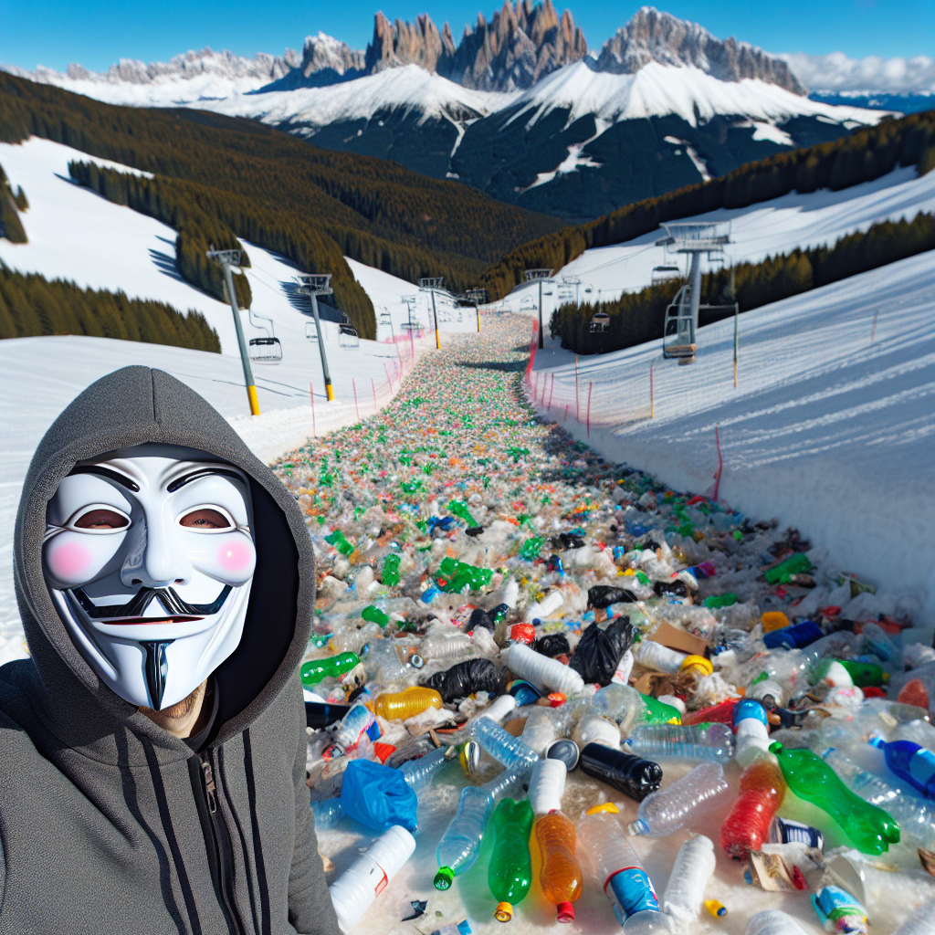 TikToker's Viral Video Draws Crowd and Litter to Italian Ski Slopes: Her Response