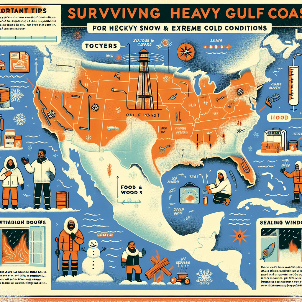 Tips for Enduring Snow and Extreme Cold on the Gulf Coast
