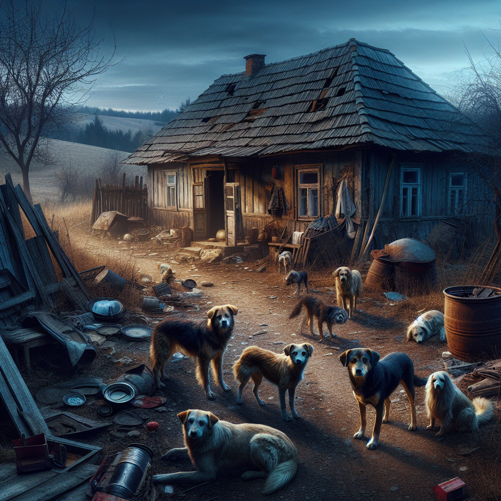 Tragic Discovery: Romanian Woman's Remains Found After Being Consumed by Her Dogs