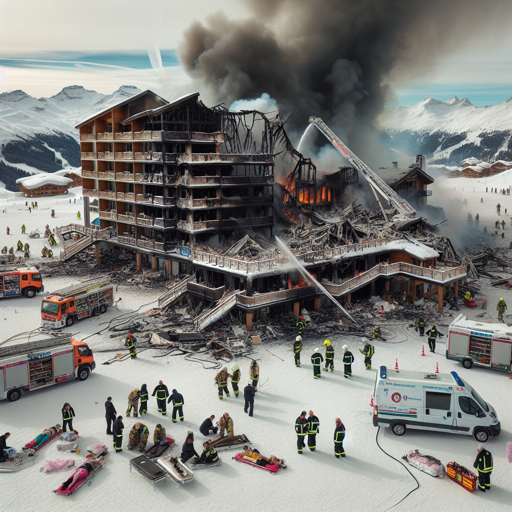 Tragic Fire at Turkey Ski Resort: 10 Dead, 32 Injured