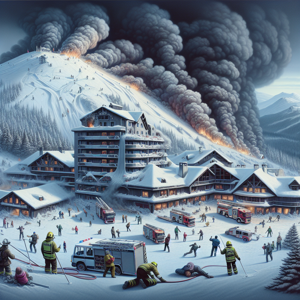Tragic Fire at Turkey Ski Resort Claims 66 Lives, Some Perish Attempting Escape