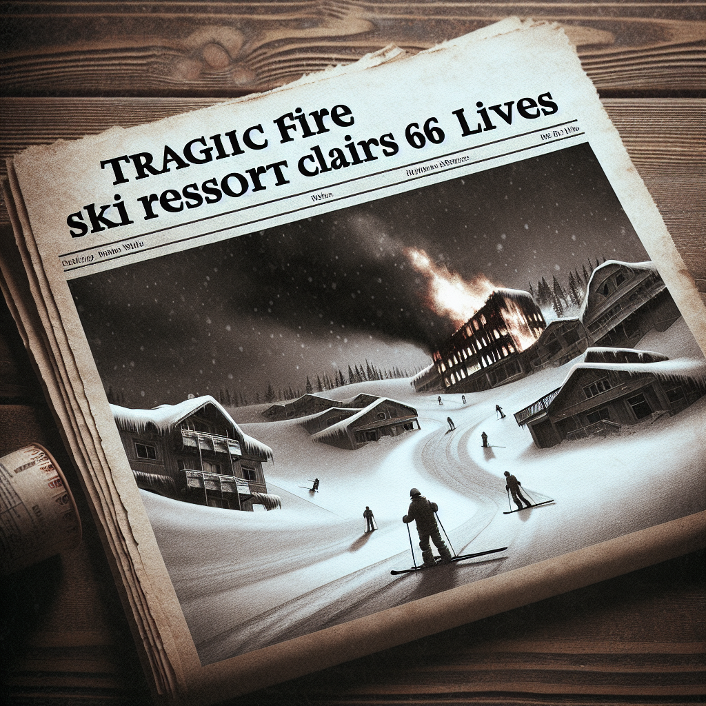 Tragic Fire at Turkish Ski Resort Claims 66 Lives (VIDEO)