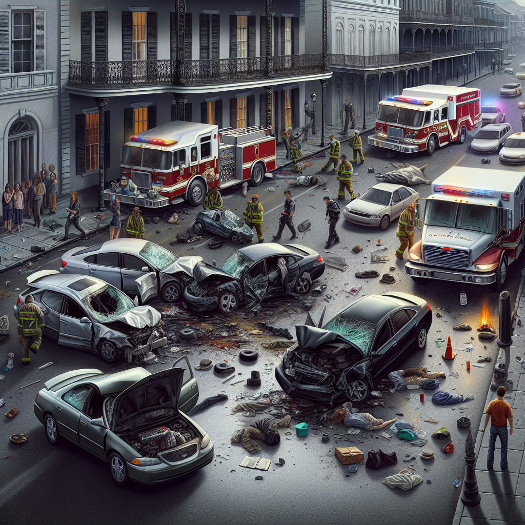 Tragic Incident in New Orleans: Car Crash Claims Ten Lives