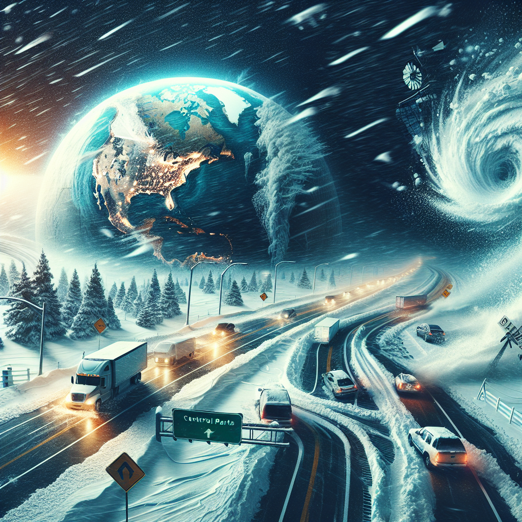 Treacherous Winter Conditions Cause Chaos Across Central US, Headed East