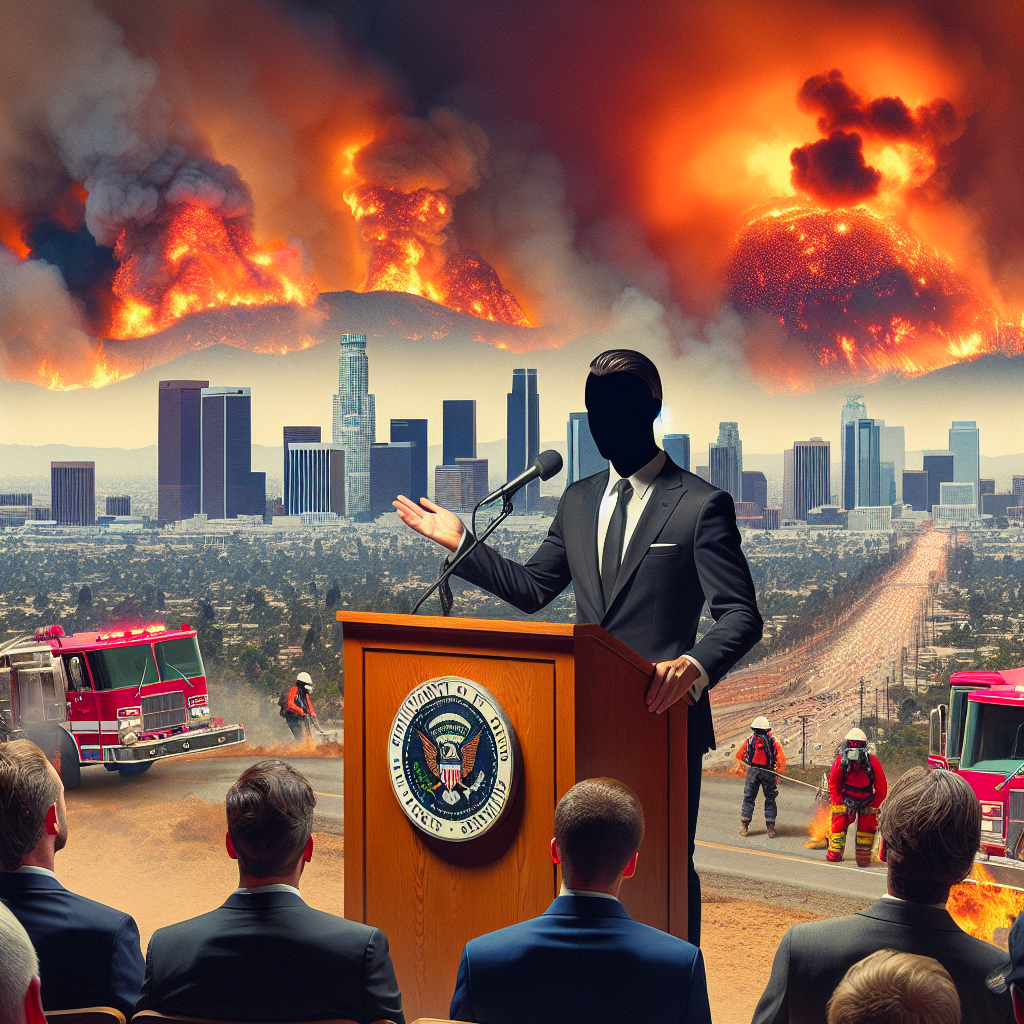 "Trudeau Offers Support to Combat Los Angeles Blaze"