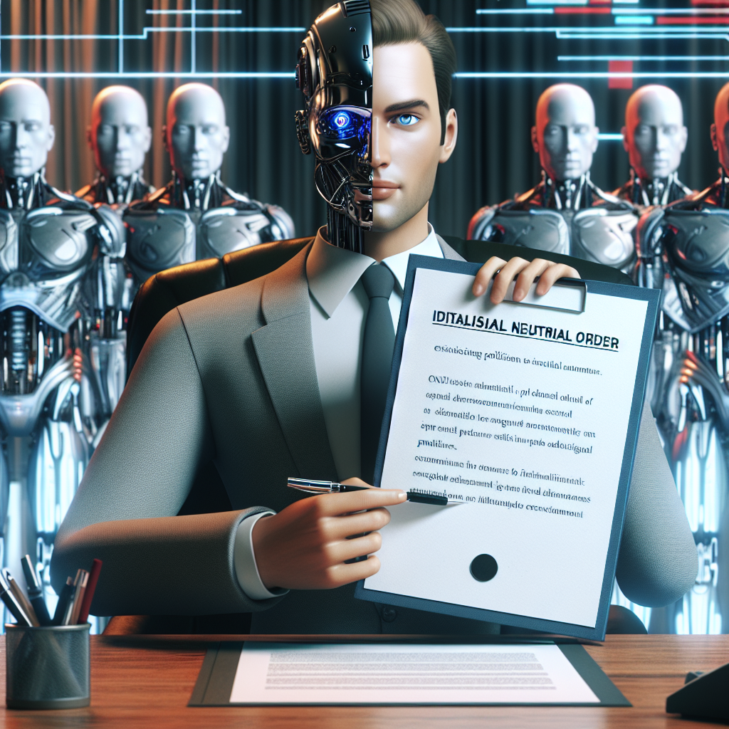 Trump Issues Executive Order to Ensure Ideological Neutrality in AI Development
