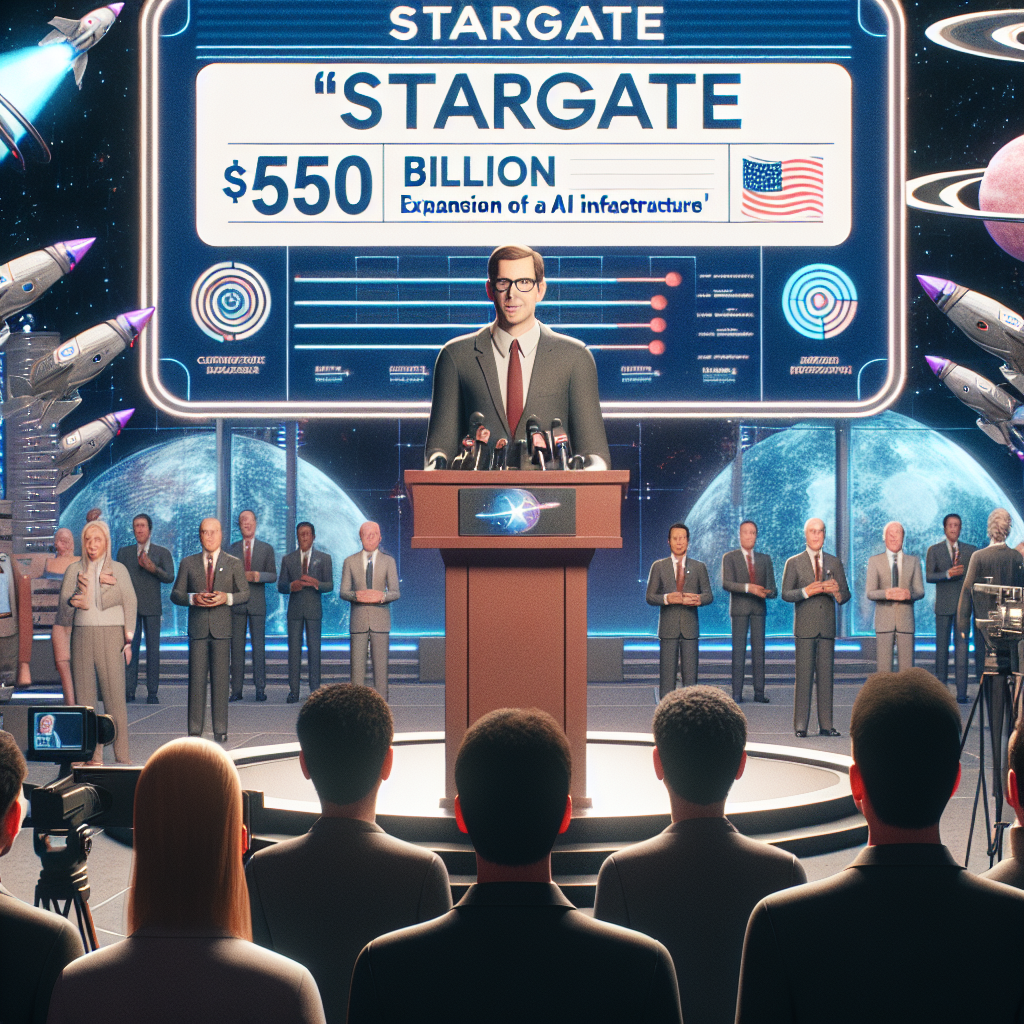 Trump Unveils $500 Billion 'Stargate' Initiative for AI Infrastructure Expansion