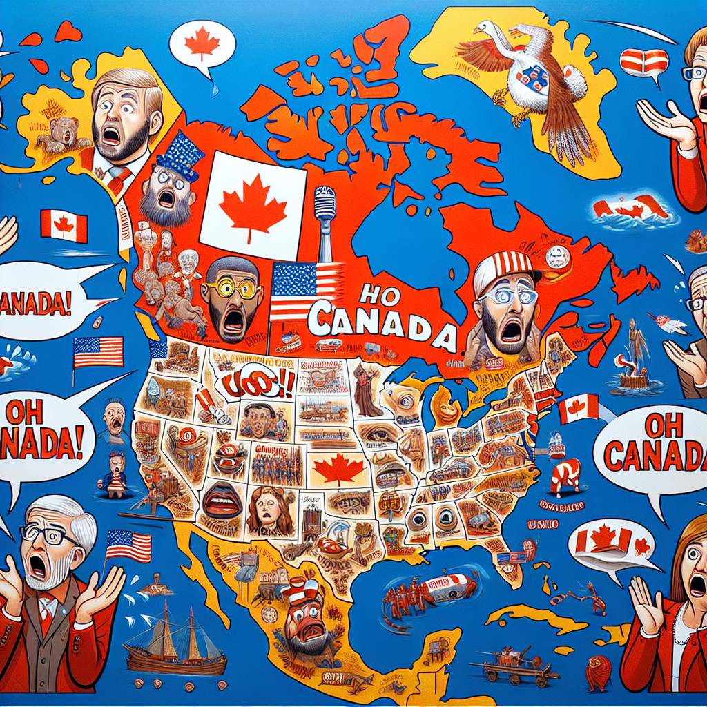 "Trump's Controversial US Map Sparks 'Oh Canada!' Reactions"