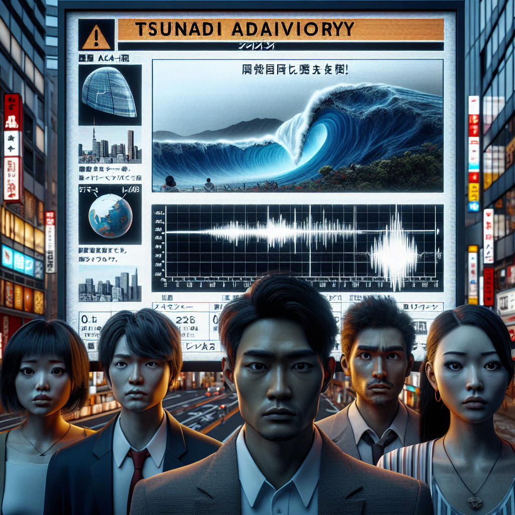 Tsunami Advisory Announced in Japan Following 6.8 Magnitude Quake