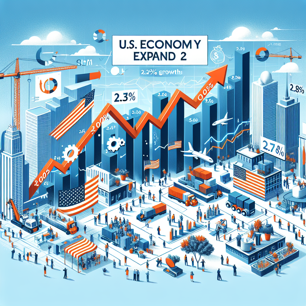 U.S. Economy Expands by 2.3% in Q4, Achieves 2.8% Growth in 2024