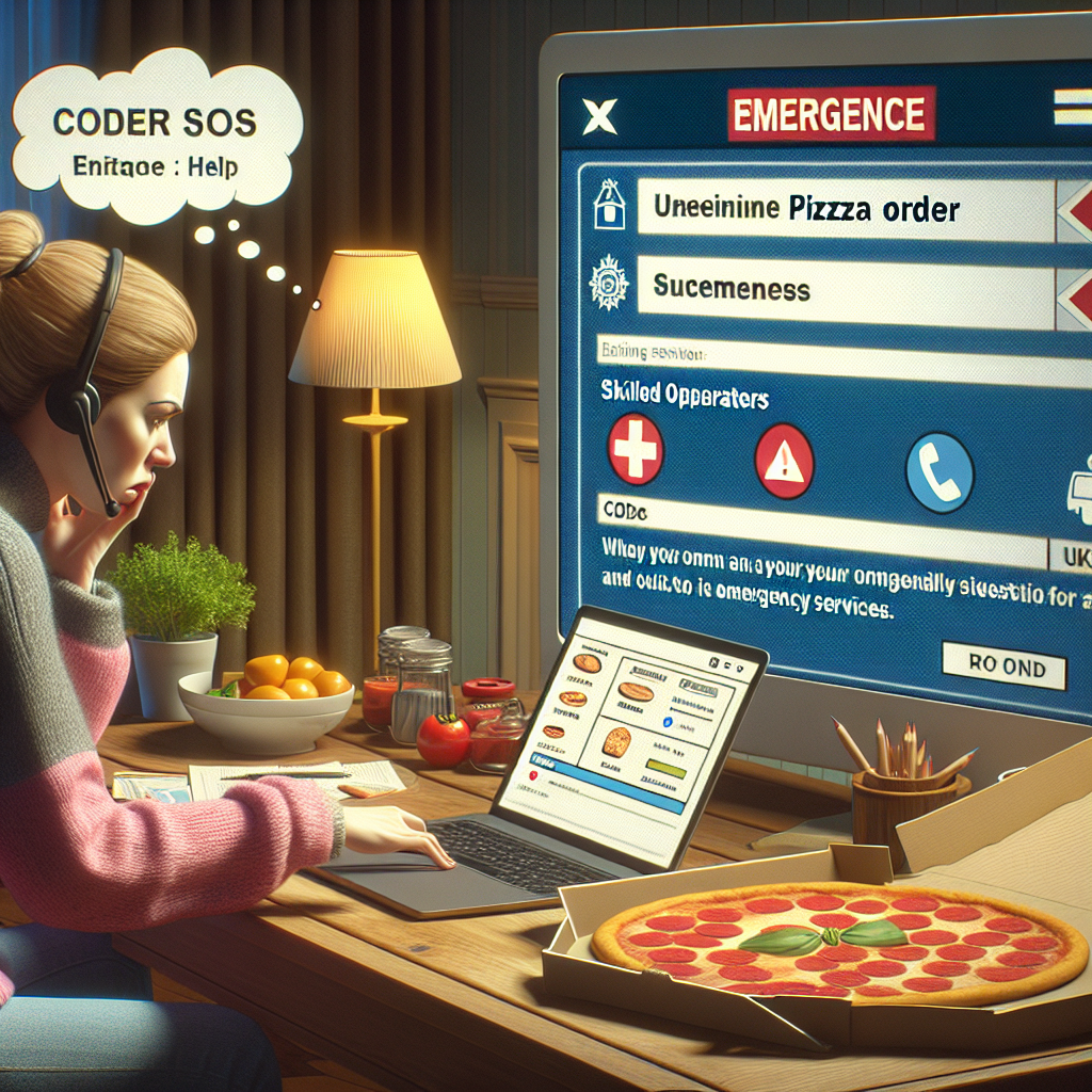 UK Woman Ingeniously Uses Pizza Order to Signal 999 for Urgent Help