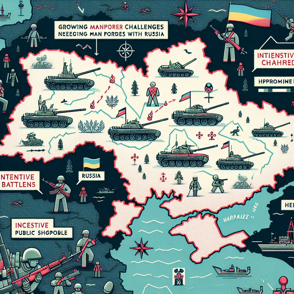 Ukraine Faces Growing Manpower Challenges Amid Intensifying Battles with Russia