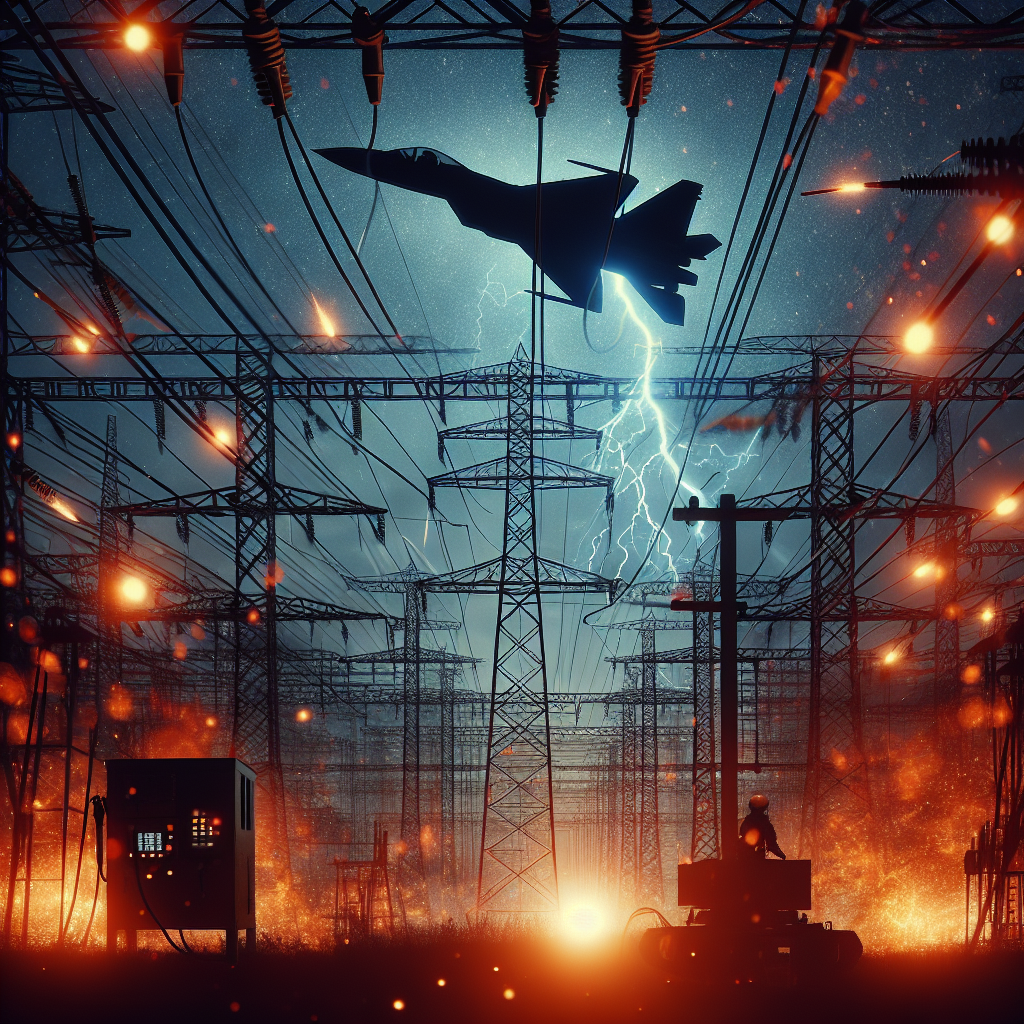 Ukrainian Power Outages Triggered by Russian Strikes