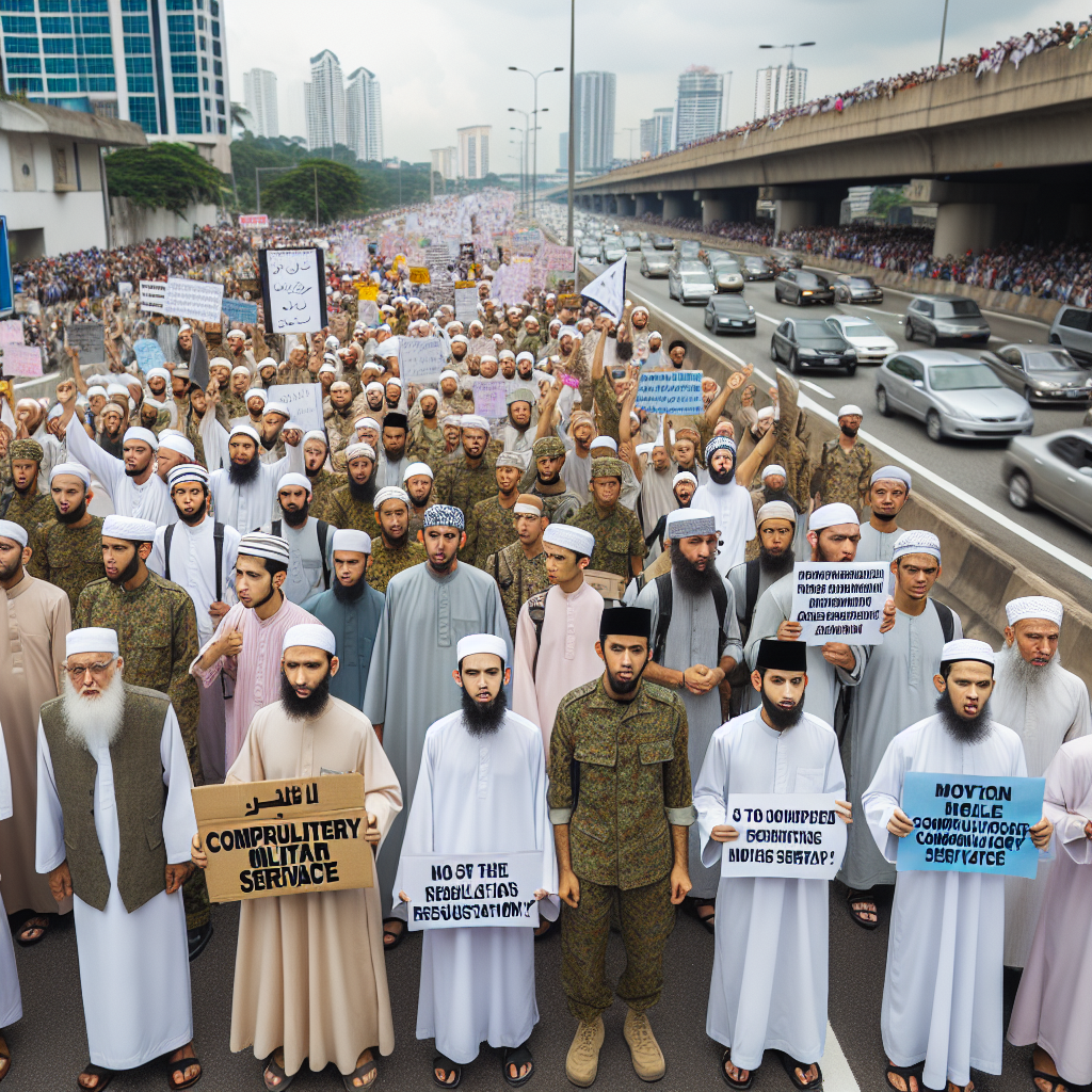 Ultra-Orthodox Israeli Protesters Block Highway in IDF Draft Demonstration