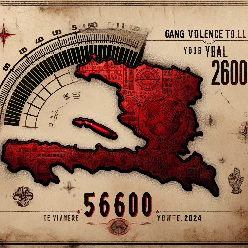 UN Reports Over 5,600 Deaths from Gang Violence in Haiti in 2024