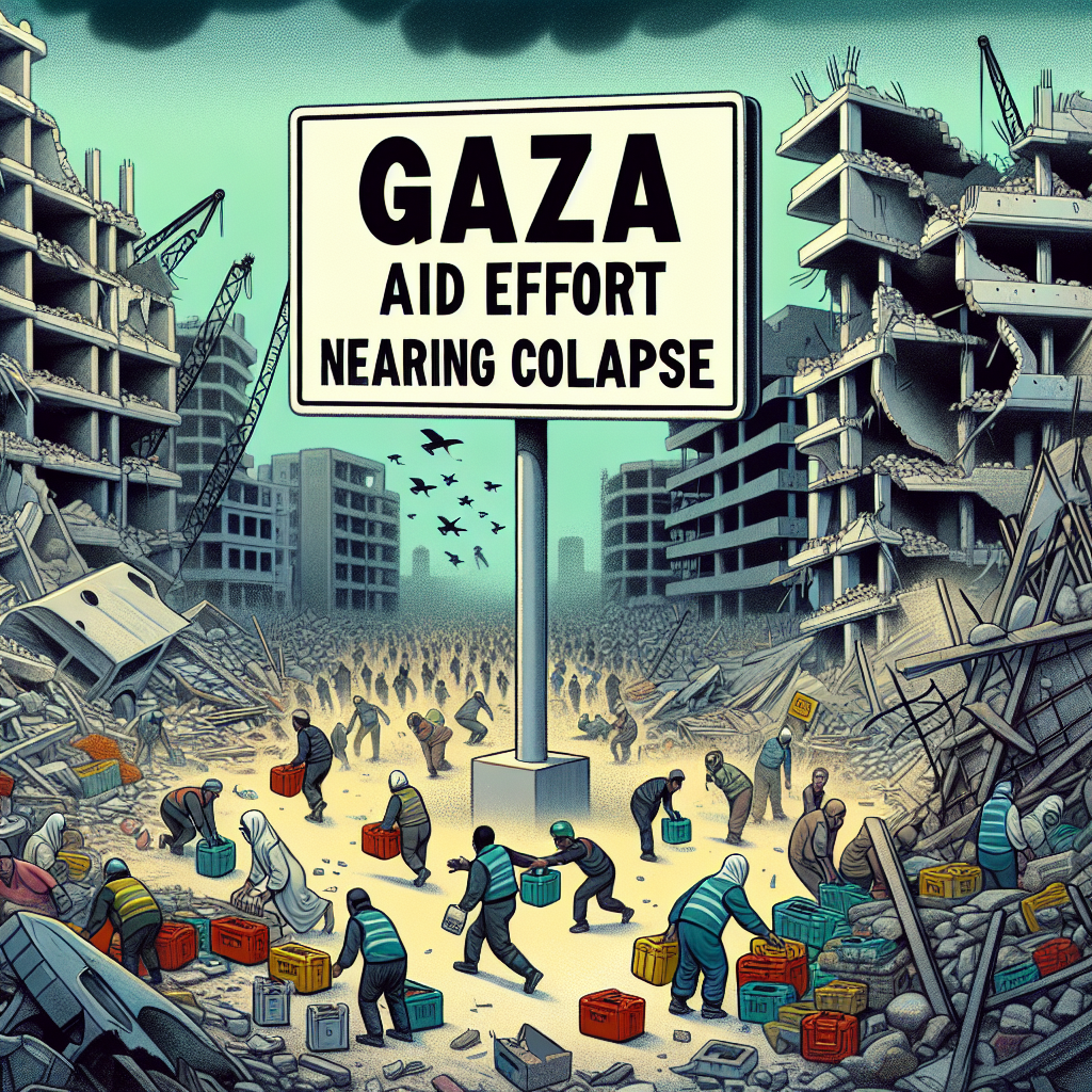 UN Warns Gaza Aid Effort Nearing Collapse