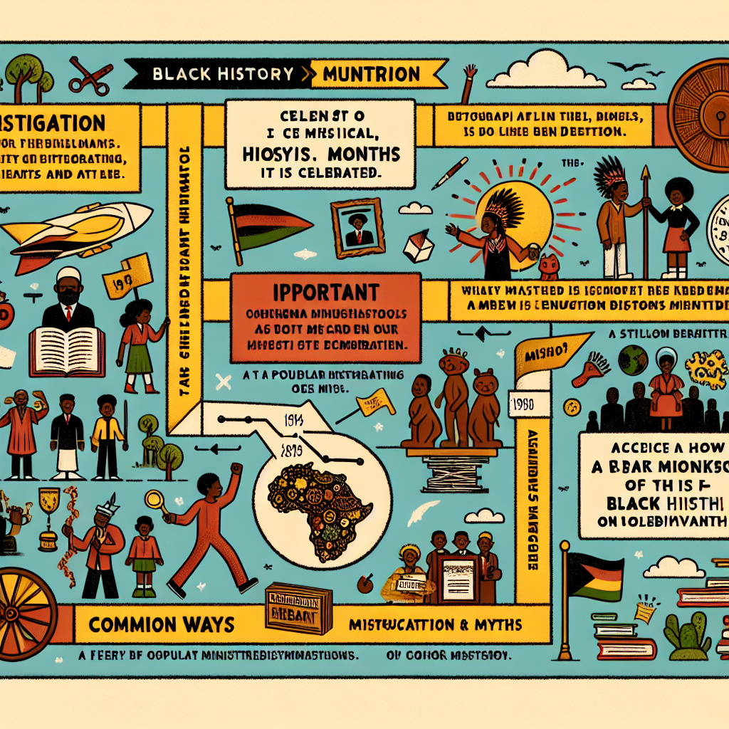 Understanding Black History Month: Origins, Celebrations, and Common Myths