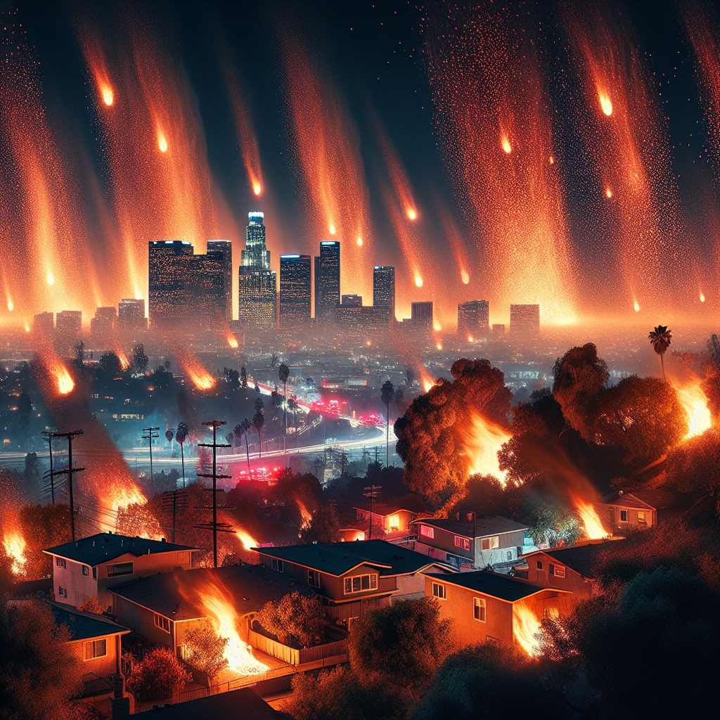 Understanding the Impact of Ember Showers from Wildfires in Los Angeles