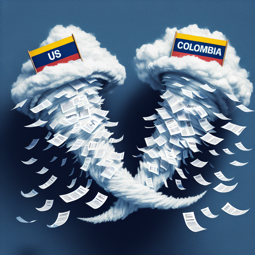 US-Colombia Tensions Rise as Tariff War Erupts Over Migrant Flight Dispute