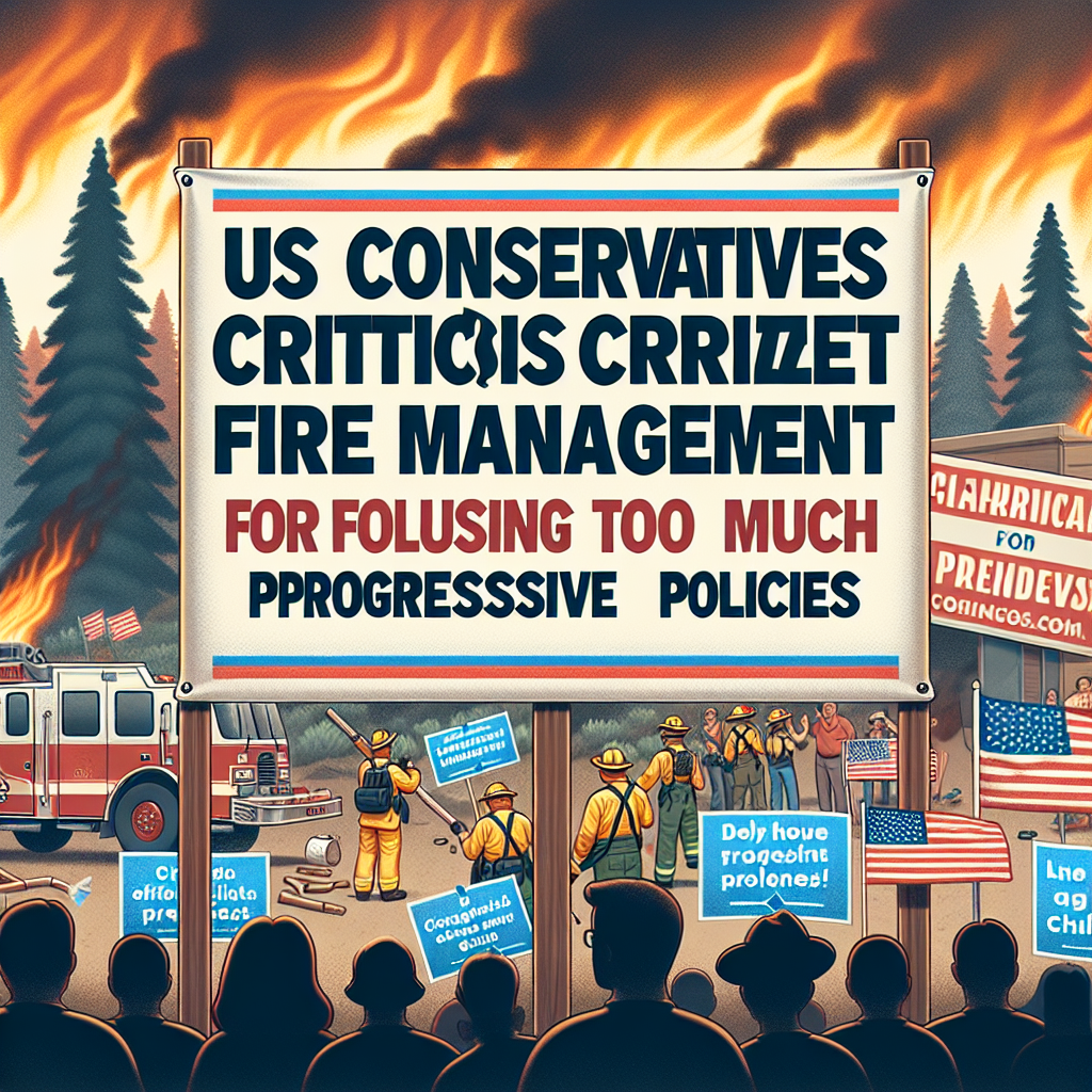 US Conservatives Criticize California Fire Management for 'Woke' Policies