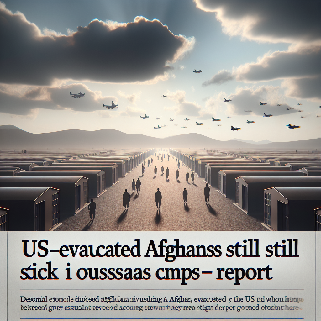 US-Evacuated Afghans Still Stuck in Overseas Camps – Report