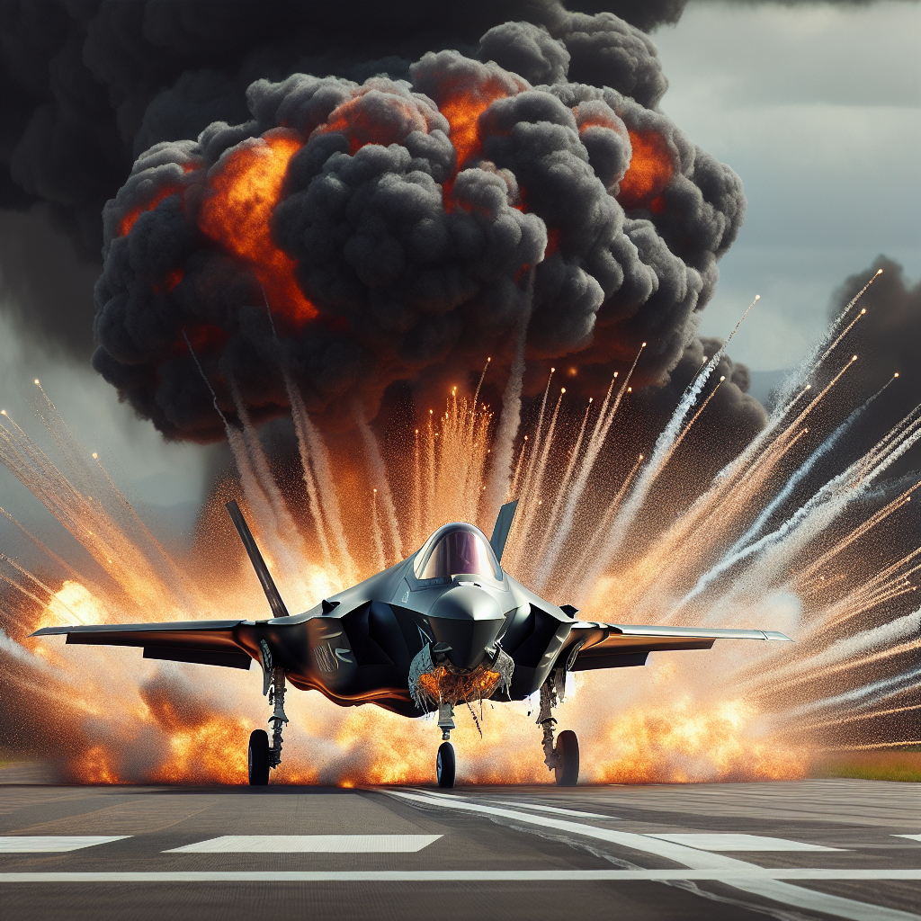 US F-35 Crashes and Explodes on Runway (VIDEO)