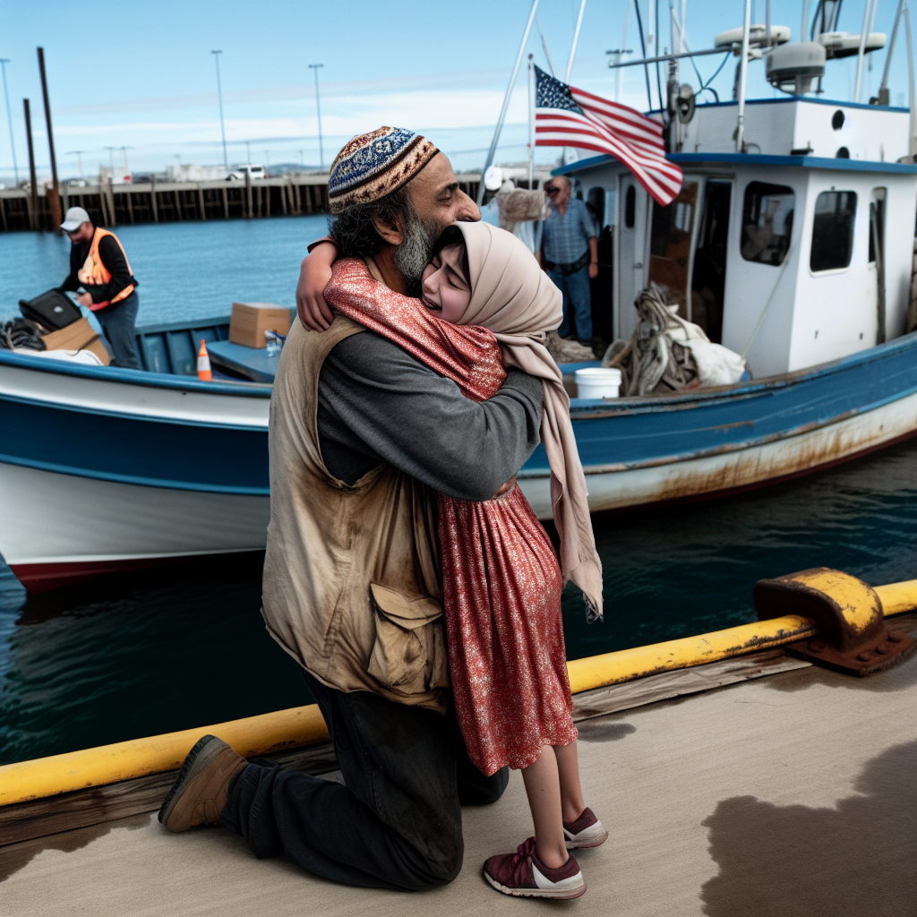 US Father Reunites with Kidnapped Daughter After 26-Day Ordeal on Boat