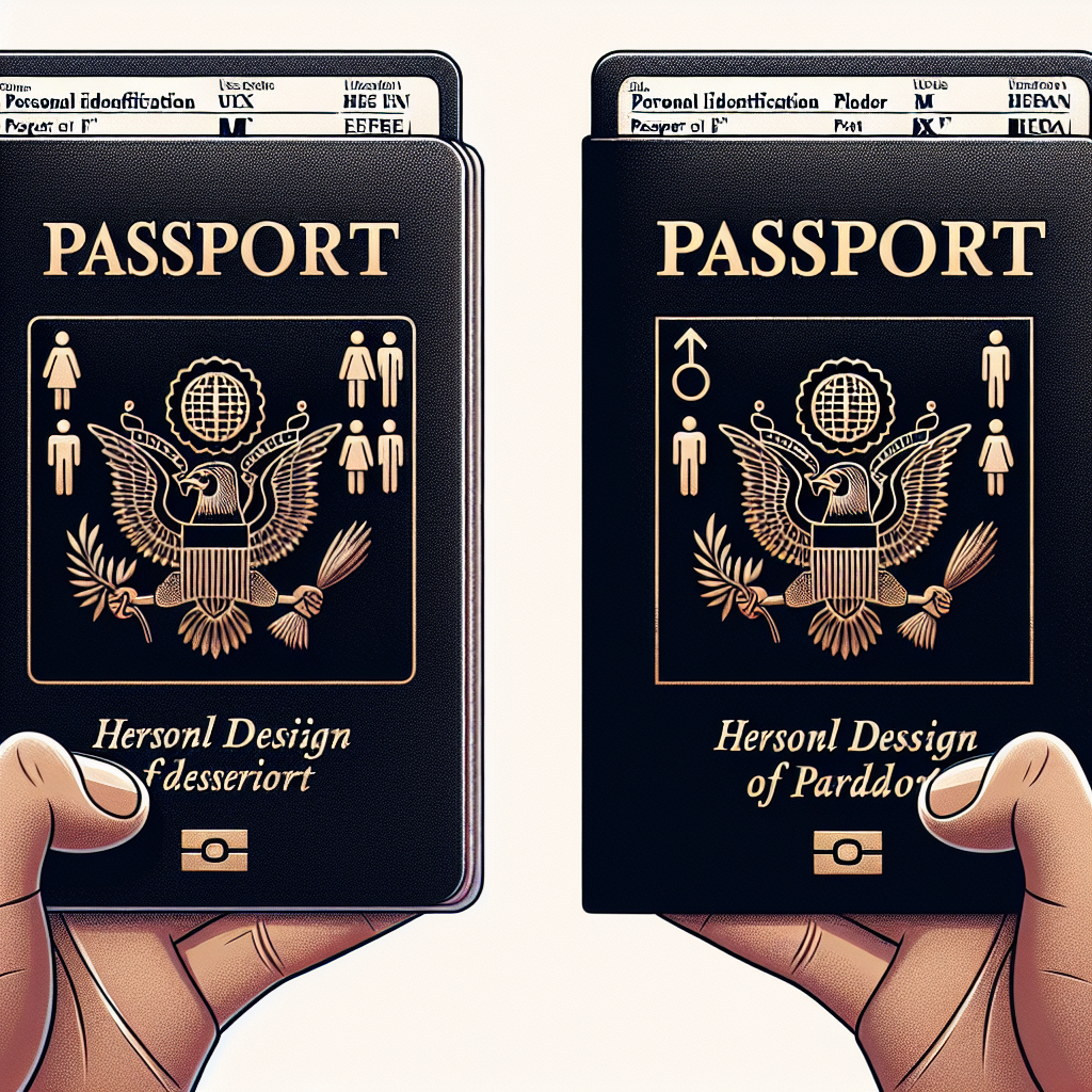 US Passports Remove 'X' as a Gender Option