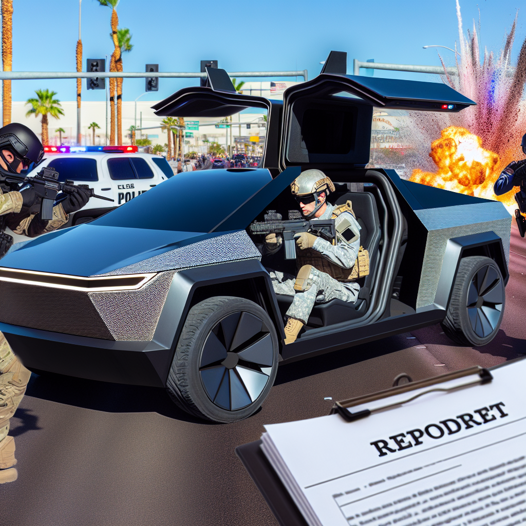 US Soldier Identified as Driver in Las Vegas Tesla Cybertruck Explosion, Police Report