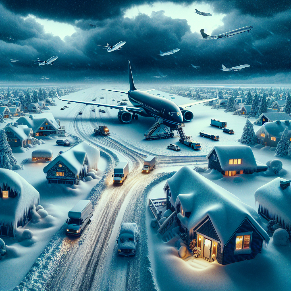 US Winter Storm Disrupts: 23,000 Flights Cancelled, 200,000 Without Power