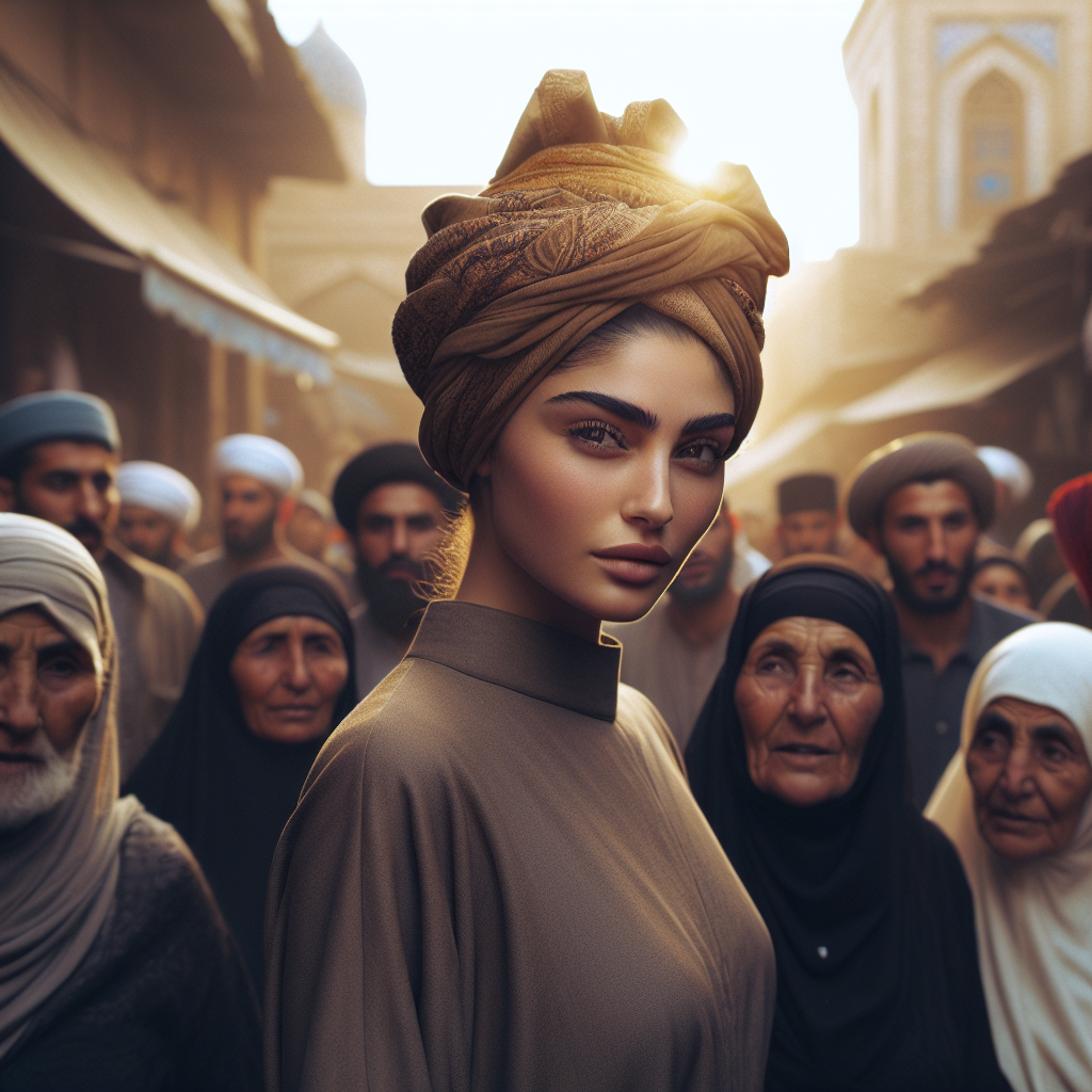 Video: Iranian Woman Defiantly Uses Cleric's Turban as Hijab