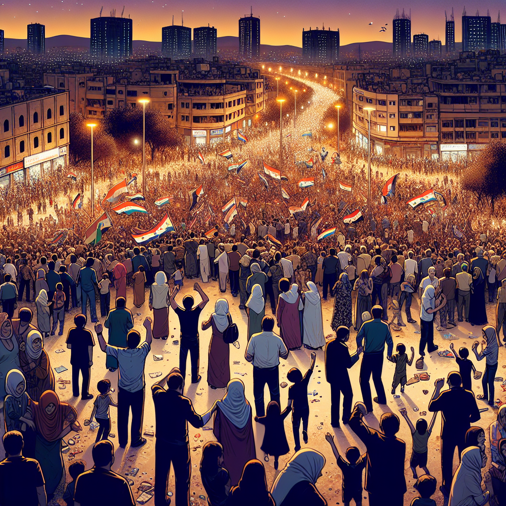 Videos Capture Jubilant Scenes in Gaza Following Israel-Hamas Ceasefire Implementation