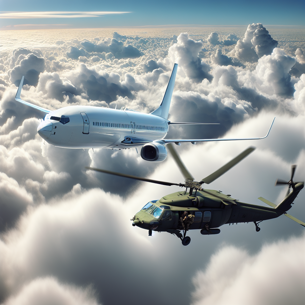 Washington Airspace Incident: Passenger Plane Collides with US Army Helicopter
