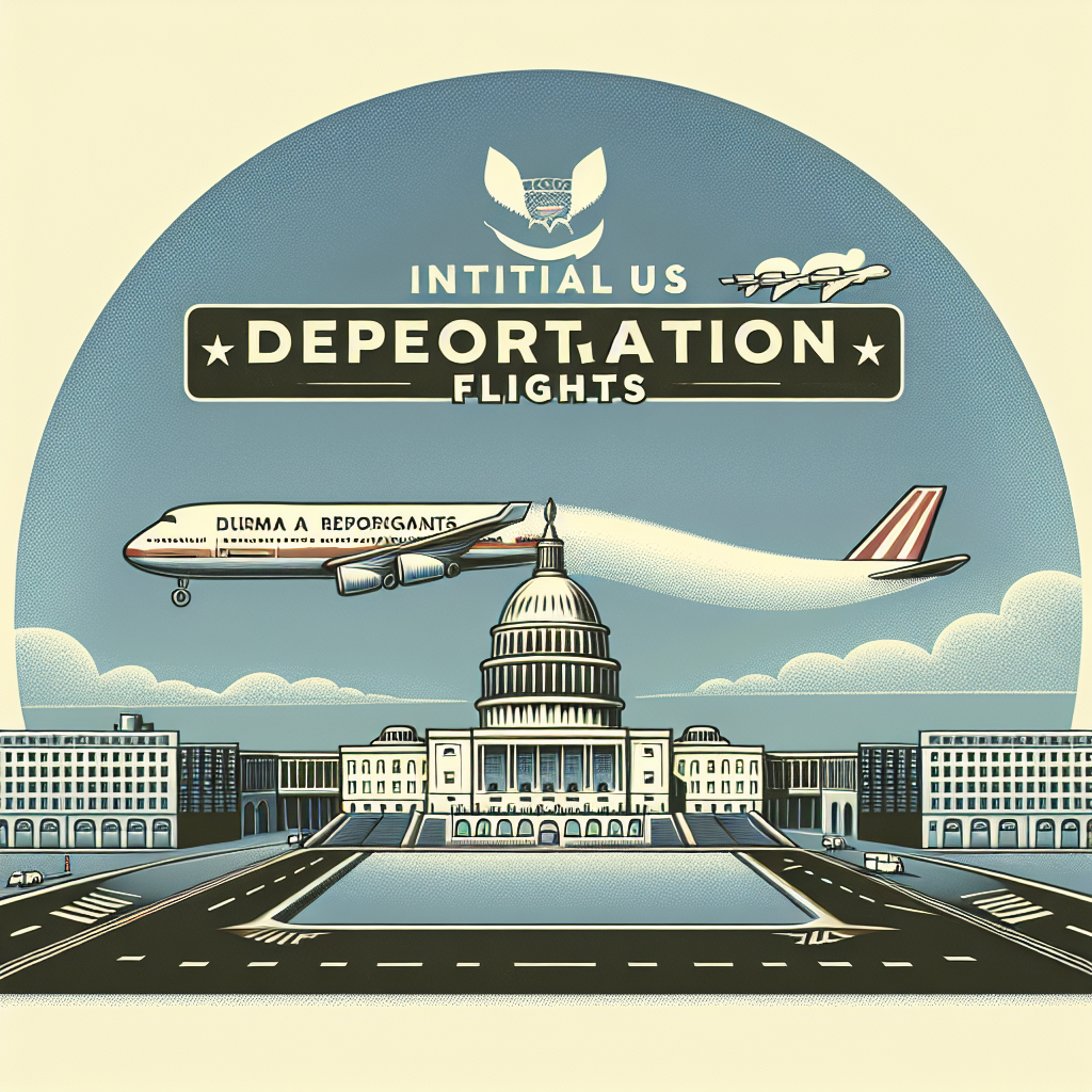 White House Confirms Launch of Initial US Deportation Flights